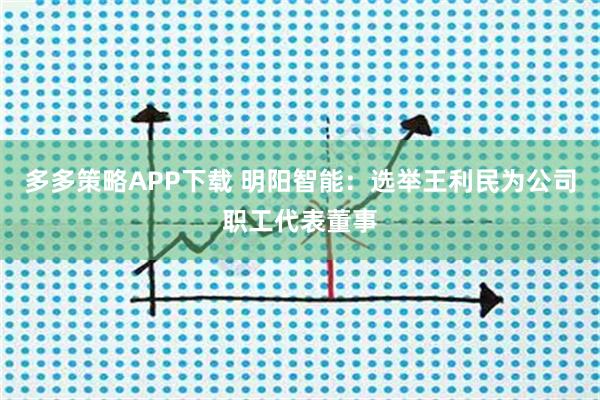 多多策略APP下载 明阳智能：选举王利民为公司职工代表董事